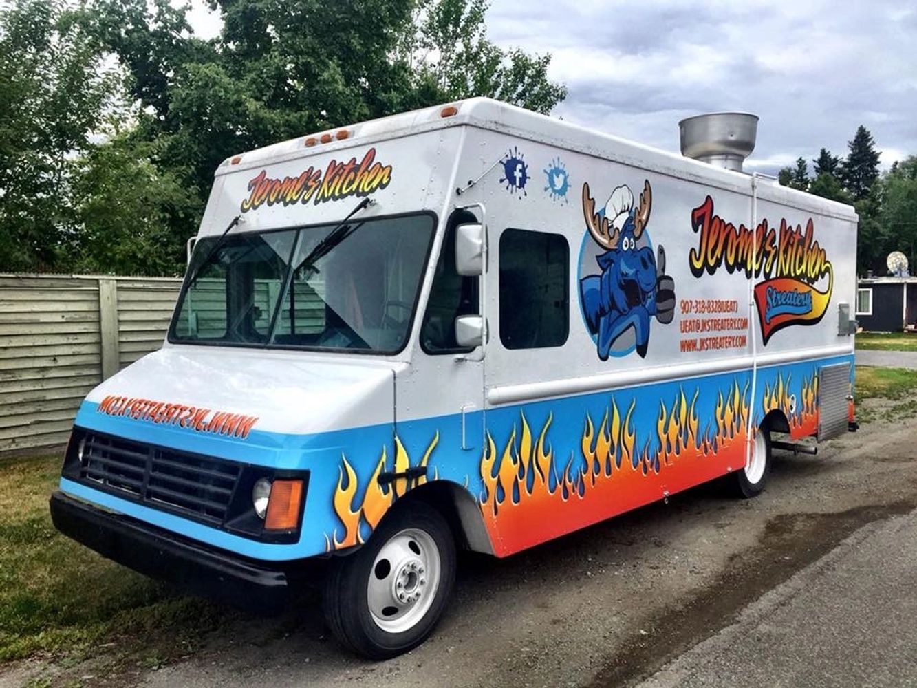 Anchorage Alaska, Food Truck, Pulled Pork Jerome's Kitchen Streatery